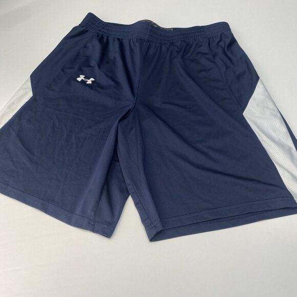 Under Armour Authentic‎ Men’s Linerless Running Shorts 1300358  Navy Size XL - Picture 1 of 14